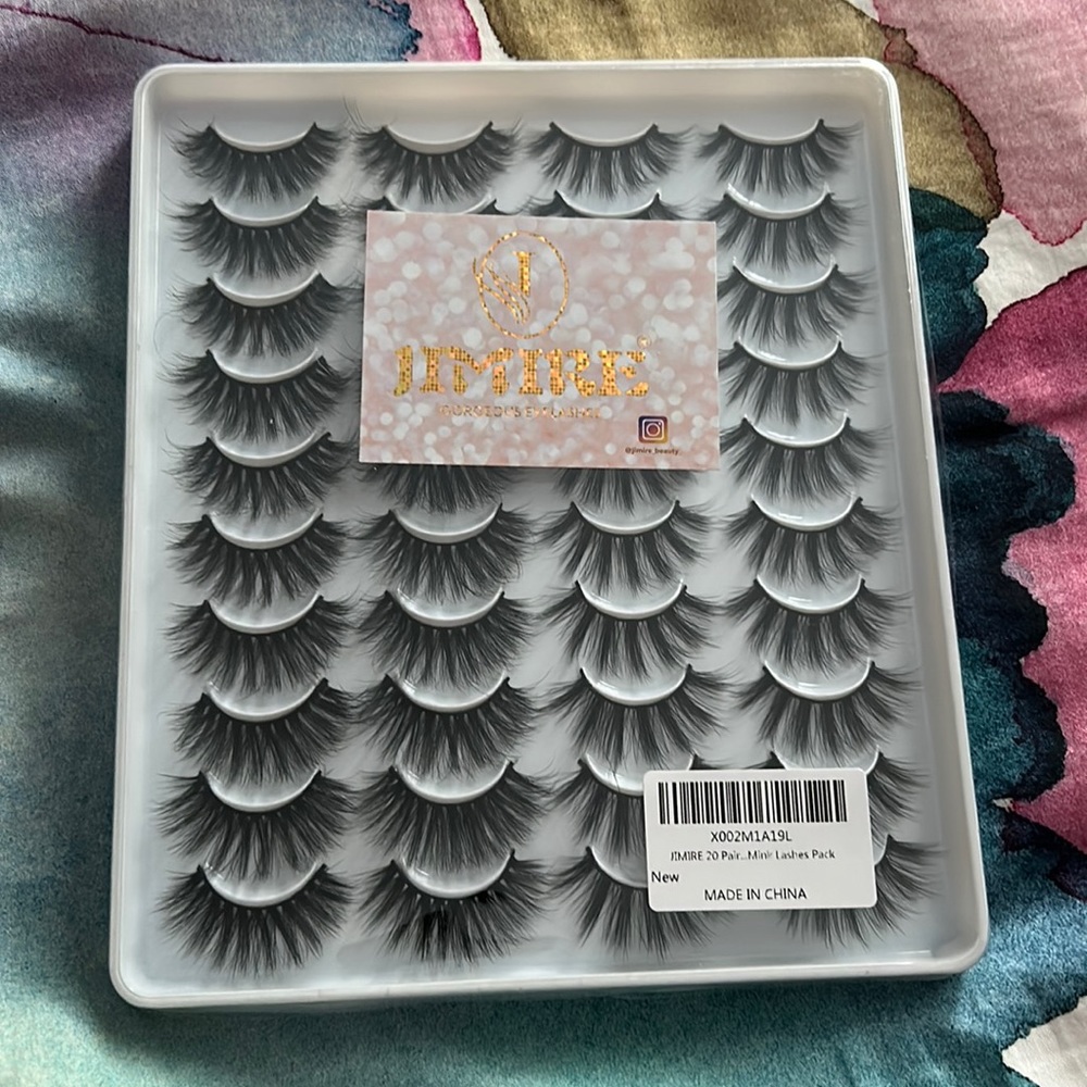 BRAND NEW Jimire 20 pairs mink lashes
